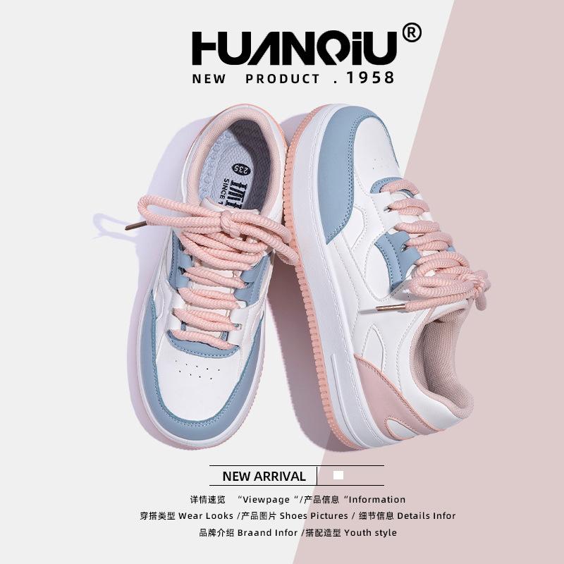 Global board shoes women's ZHQ-HY998 new shoes women's summer versatile students niche platform casual shoes women