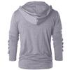 Men's Hooded Sports Casual Loose Casual Sweatshirt Splicing
