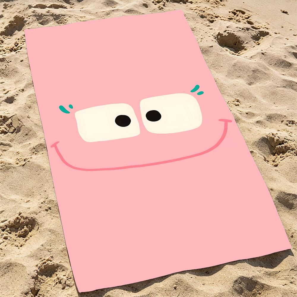 Big Eye Towel Beach Towel Oversized Super Absorbent Soft Swim Beachtowels For Men, Women