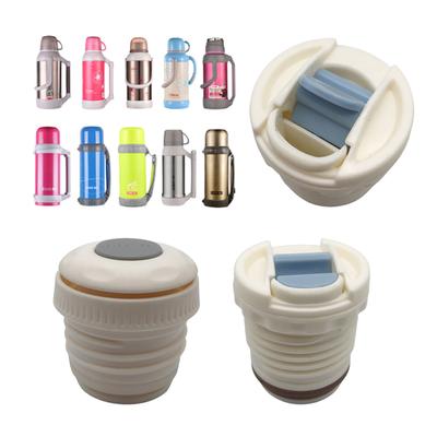 Couvercle Scellé Couvercle Intérieur Tasse Isolée d'Extérieur Bouchon Couvercle de Flasque à Vide Accessoires de Mug de Voyage Portable Durables
