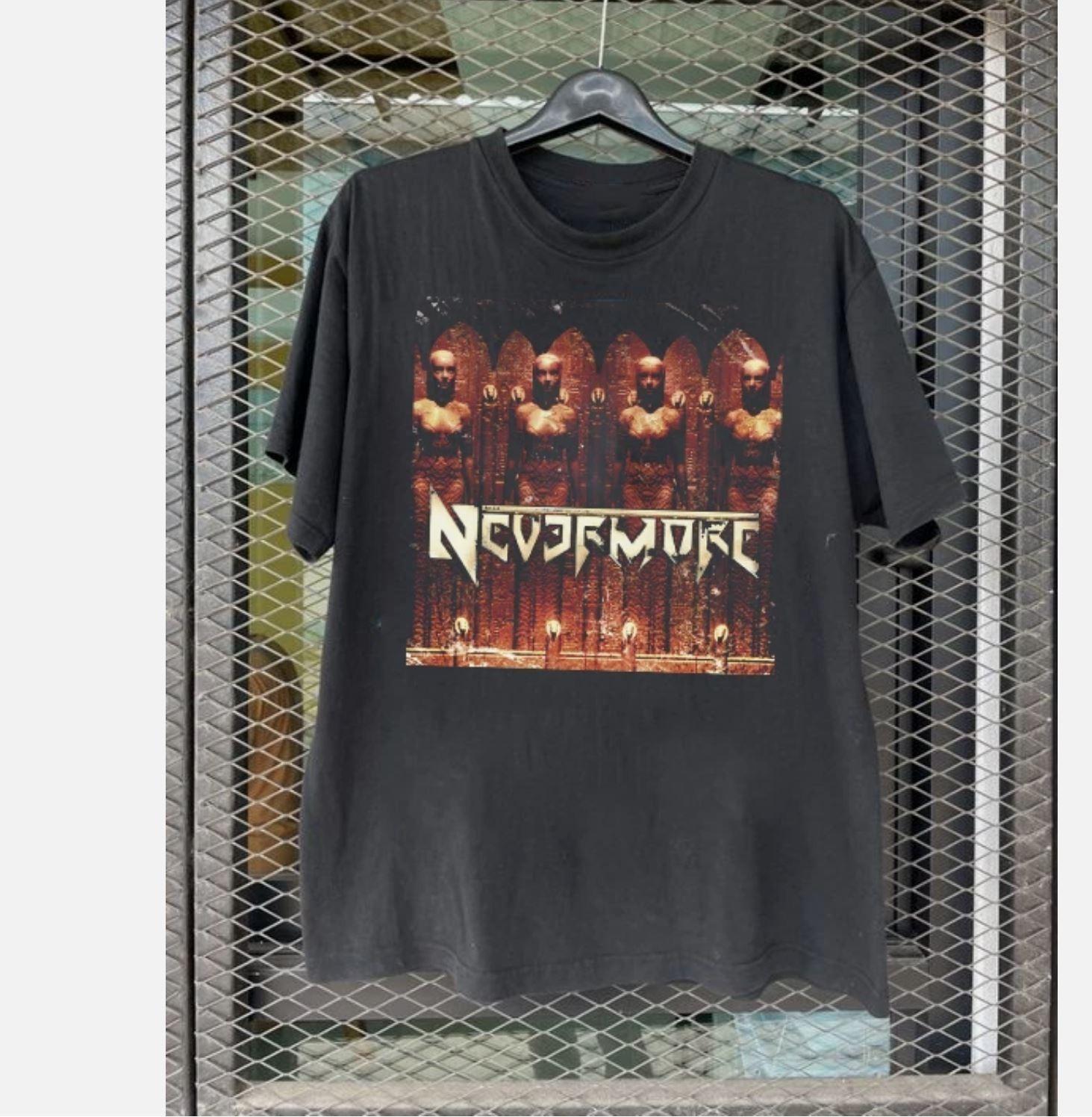 Nevermore band Nevermore Album Black Cotton T Shirt Full Size S-5XL S