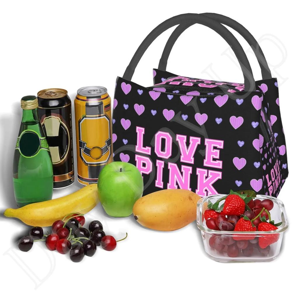 Lunch Bag Food Bag Women Lunch Bag for Work Tote with Lunch Bag Kawaii Girl Shcool Picnic Office Cute Bag