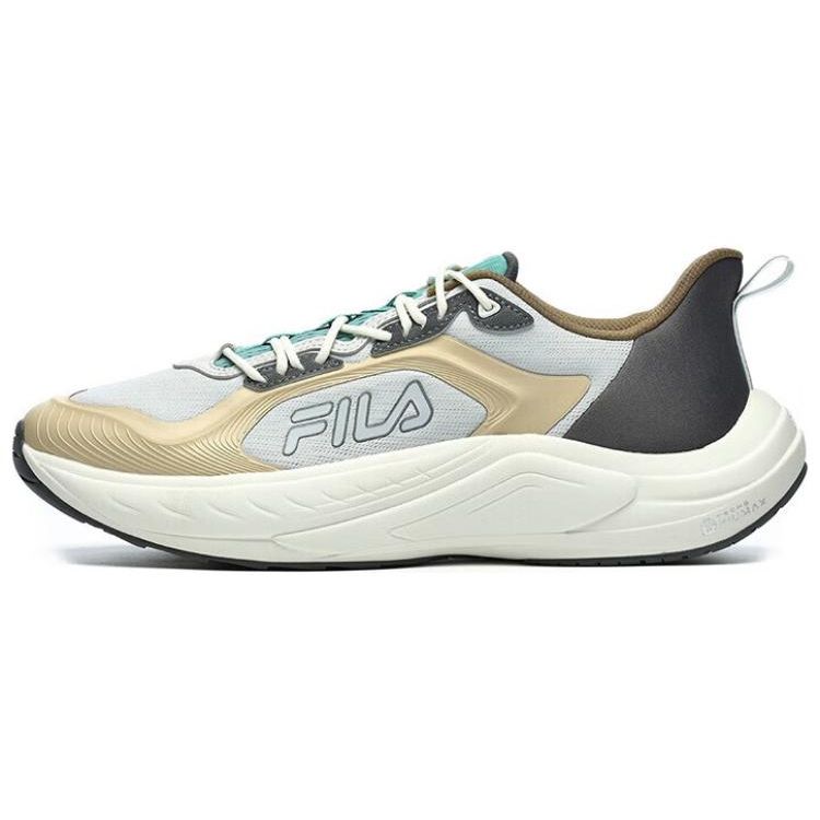 Fila Wolf Fabric Synthetic Leather TPU Lightweight Comfortable Sports Low-Top Lifestyle Casual Shoes Men Sneaker Dusk-Gray A12M231211FDB