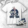Diamond Turf 2 Royal Blue Cream GOTEM RABBIT, Shirt Match Sneaker, Streetwear Graphic Tee for Sneakerhead