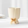 Desktop Decorative Bouquet Bow Vase Nordic Style Table Ornament Flower Vase  Living Room