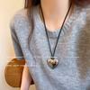 Autumn and Winter Sweater Chain Triangular Geometric Pull-up Necklace Fashionable Versatile Temperament Simple Inner Necklace