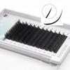 0.20 Single Grafted Eyelashes - Wind-Blown Air Flat Hair, Soft Matte Imitation Mink with Double Thick Hair Tips (Mixed)