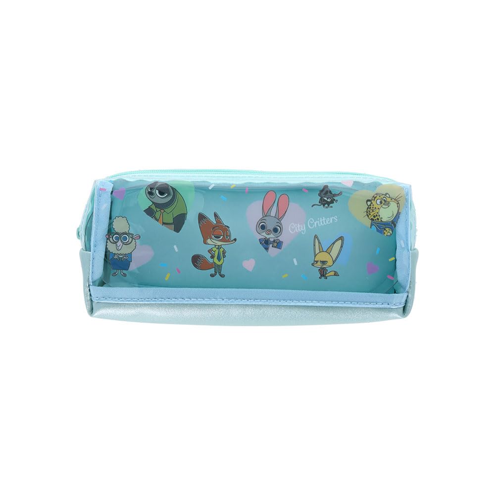 Stationery Zootopia Disney Goods Pen Case Large Capacity Double Zipper Pen Case Zootopia S1429728 Sun-Star
