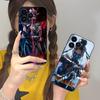 Mortal Kombat Kitana Mobilne Etui na Telefon Komórkowy dla iPhone 16 15 14 13 12 11 X XR XS 8 7 Pro Max Plus Mini Czarne Etui Ochronne na Telefon