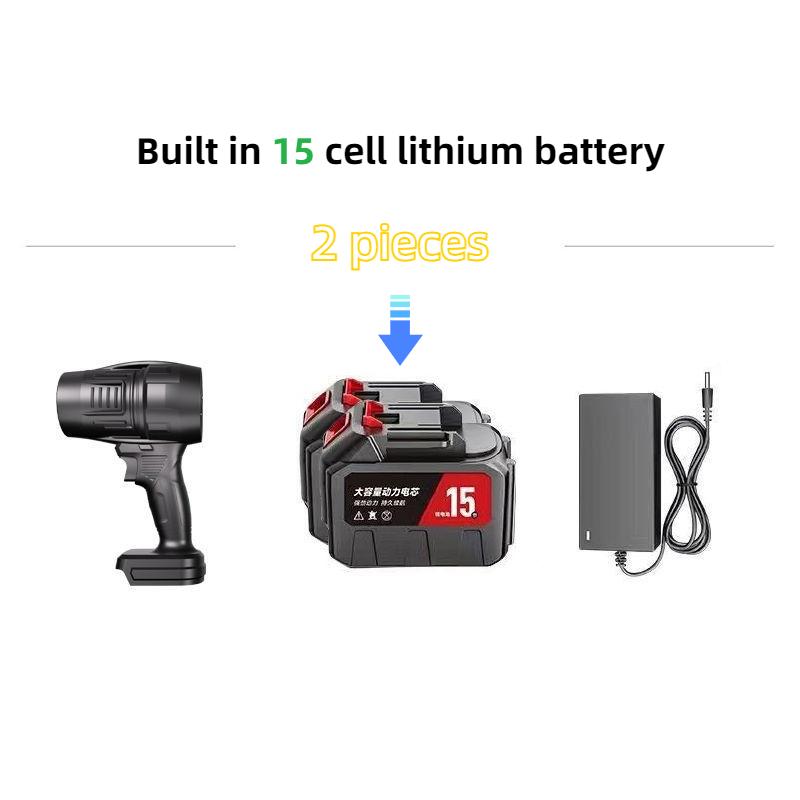 High-Thrust Turbine Air Gun, High-Speed High-Power Handheld Jet Fan Blower
