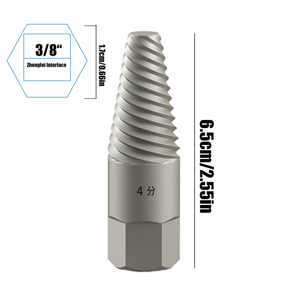 

Broken Pipe Extractor Tool Heavy Duty Broken Pipe Faucet Extractor Fast Removal Repair Tool Anti-Slip Ergonomic Angle Valve