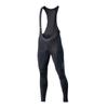 Santic Men's Bib Pants, Bib Tights, Cycling Pants for Spring and Autumn, with 3D Sponge Pads, Sweat-Wicking, Quick-Drying, and Pockets, Gray, Size L