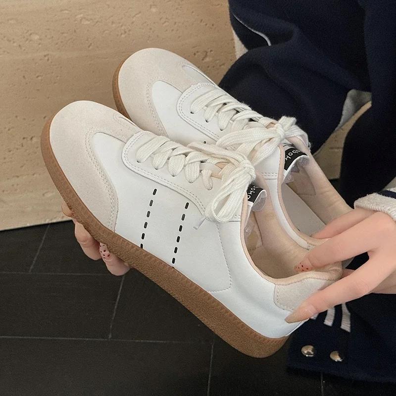 2024 Hot Selling Vulcanized Shoes Casual Sports Flat Shoes Women's Training Women's Sports Fashion Shoes Zapatos Mujer