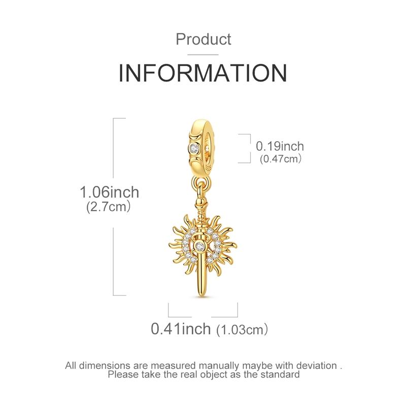 New In 925 Silver Charms Beads Horse Elephant Buddha Cross Pendent Fit Original Bracelet For Women DIY Party Gifts