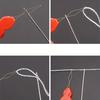 10PCS Plastic Needle Thread - Easy Threading For Hand Sewing, Handmade, Knitted, Quilted, Automatic Thread Needles Sewing Tools Thread