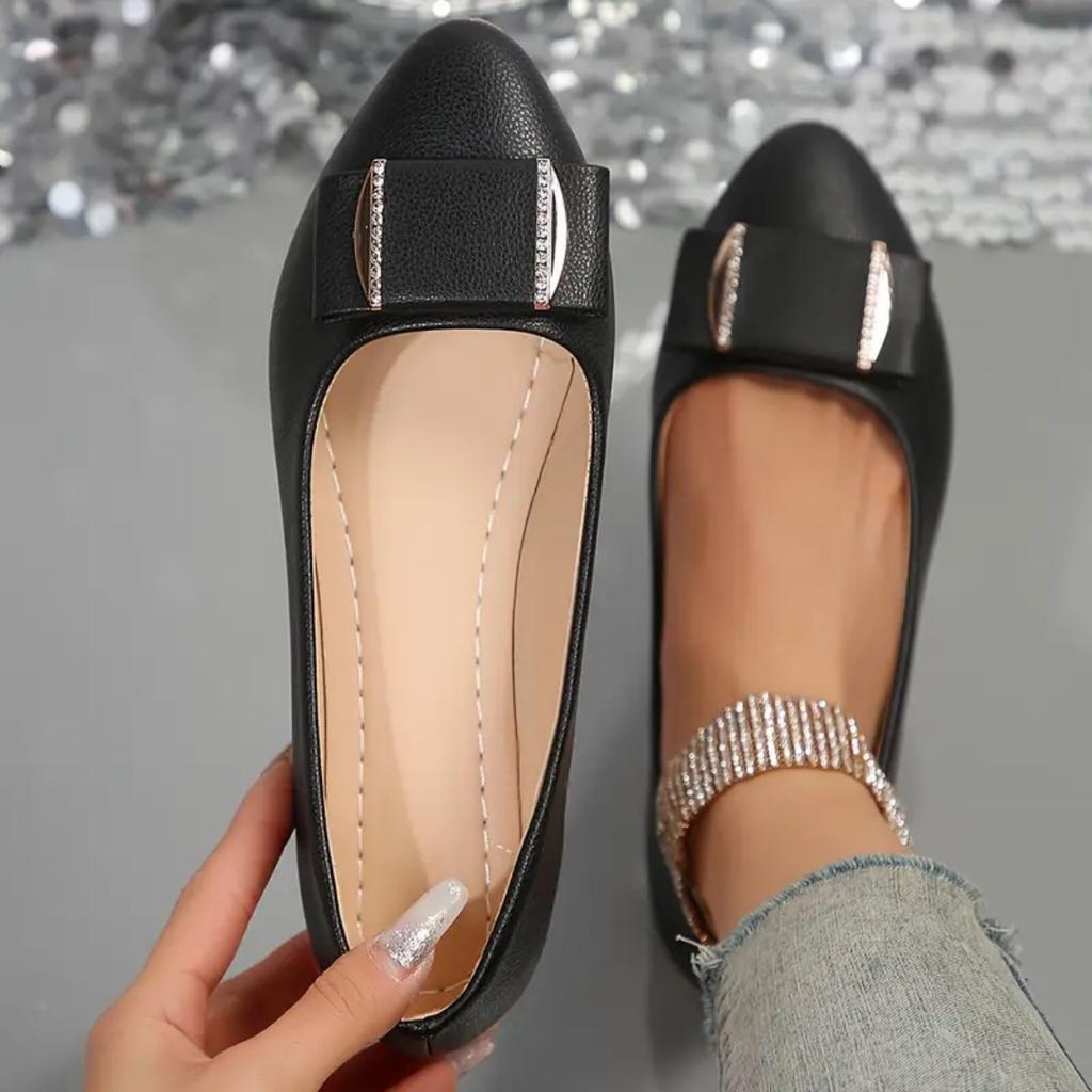 Women Trend Flat New Casual Lightweight Office Dress Shoes Women Baotou Slip on Comfortable Elegant Loafers Shoes for Women