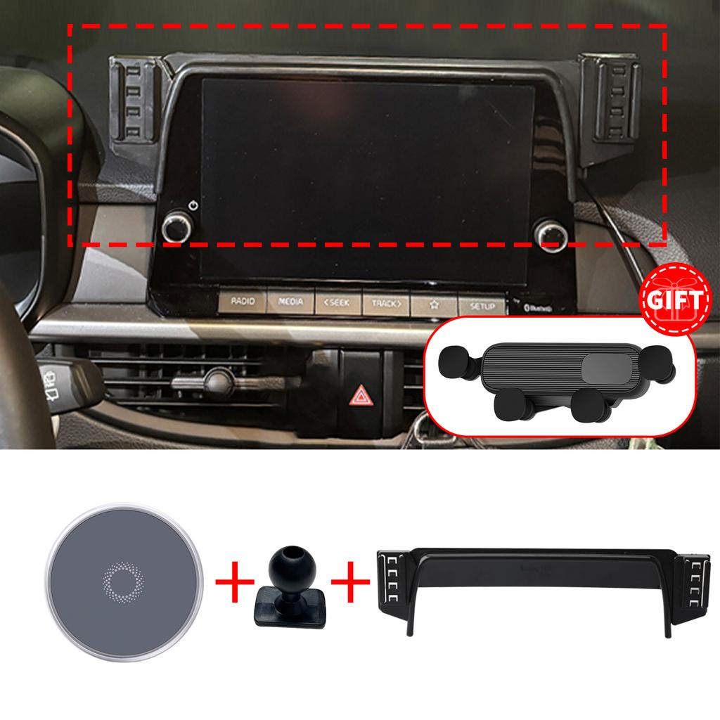 for Kia Morning Picanto    2024 2025 Integrated Screen Mount Phone Holder Mount Car accessoires