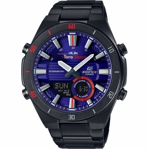 

Casio EDIFICE Scuderia Toro Rosso ERA-110TR-2A Black Men s Watch