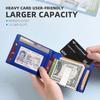 Rfid Carbon Fiber Card Holder Wallets Men Business Small Slim Mini Money Bag Bifold Leather Wallets for Men Male Vallet