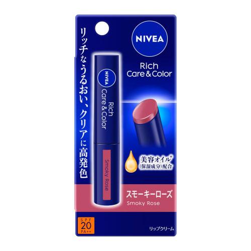

nivea rich care & color lip smoky rose 2g