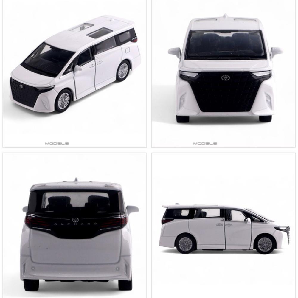 Welly 2024 Toyota Alphard Kovový model 115 x 40 mm