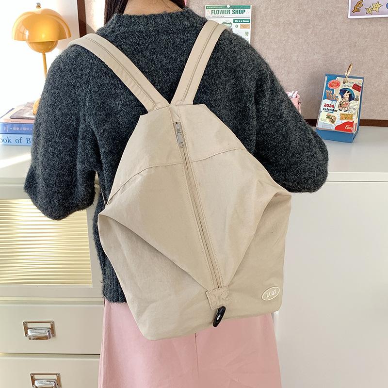 Нишевый студенческий школьный рюкзак на два плеча, новый, большой вместимости, крутая повседневная дорожная сумка-мессенджер, модный рюкзак для девочки