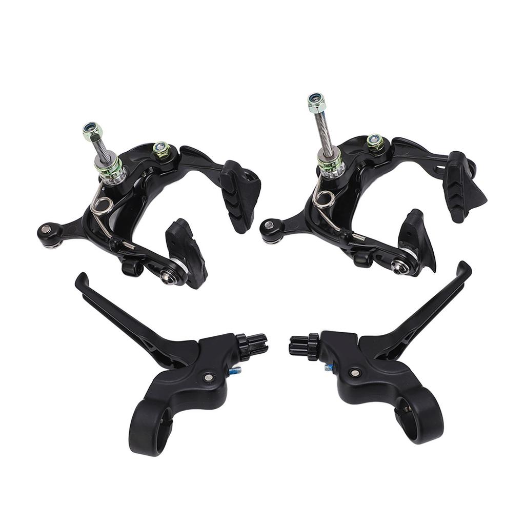 ZTTO Zestaw Hamulców Rowerowych Stop Aluminium Rowerowy Zacisk Hamulcowy Dźwignia Hamulcowa Zestaw do Roweru Składanego Brompton
