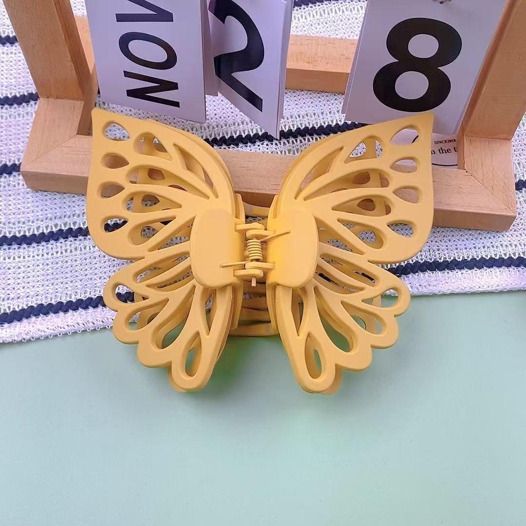 Elegante Pinza per Capelli a Doppia Struttura a Forma di Farfalla - Pinza a Squalo di Alta Qualità per Donne