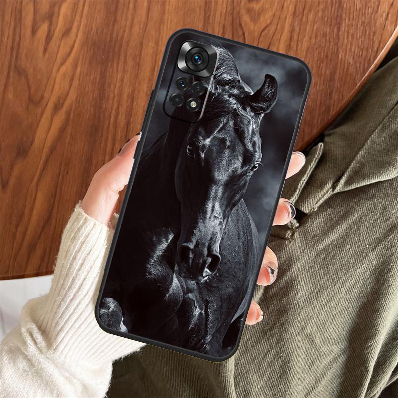 

Animal Steed Horse Case For Xiaomi Redmi 14C 13C 10C 12C Redmi Note 13 14 Pro 12 11 9 10 9S 10S 11S 12S Cover Redmi Note 14 Pro 5G