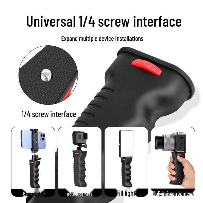 Portable Camera Stabilizer & Fill Light Kit for Outdoor Mobile Streaming and Vlogging