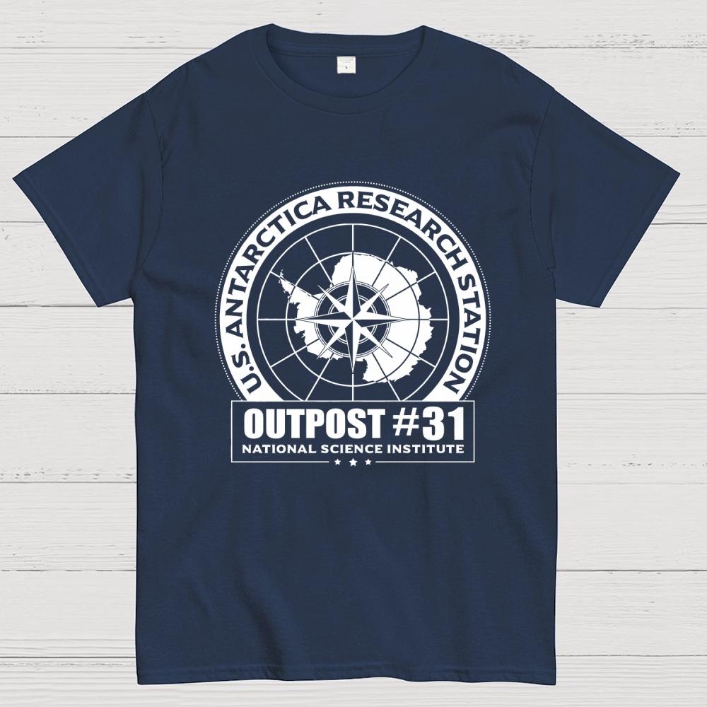 Outpost #31 Unisex 100% Cotton Summer Casual Cool Loose T-Shirt