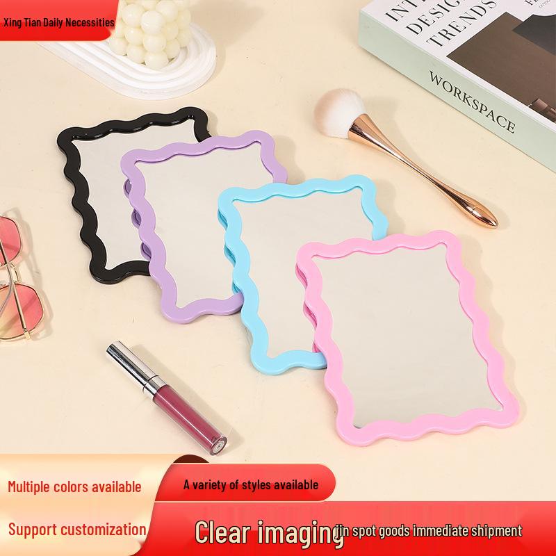 HD Magnetic Makeup Mirror - Single-Sided, Attachable To Iron Surfaces, Ideal for Dressing Tables