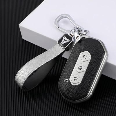 Leather Key Case for Wuling Capgemini Smart Remote Key