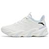 Anta Fleece Lined Comfortable Cushioning Abrasion Resistant Thermal Low top Running Shoes Women's White Blue (Unisex) Running Shoes