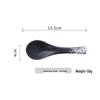 Ceramic Japanese Soup & Rice Spoon - Cute, Creative Teaspoon for Tableware and Cooking.