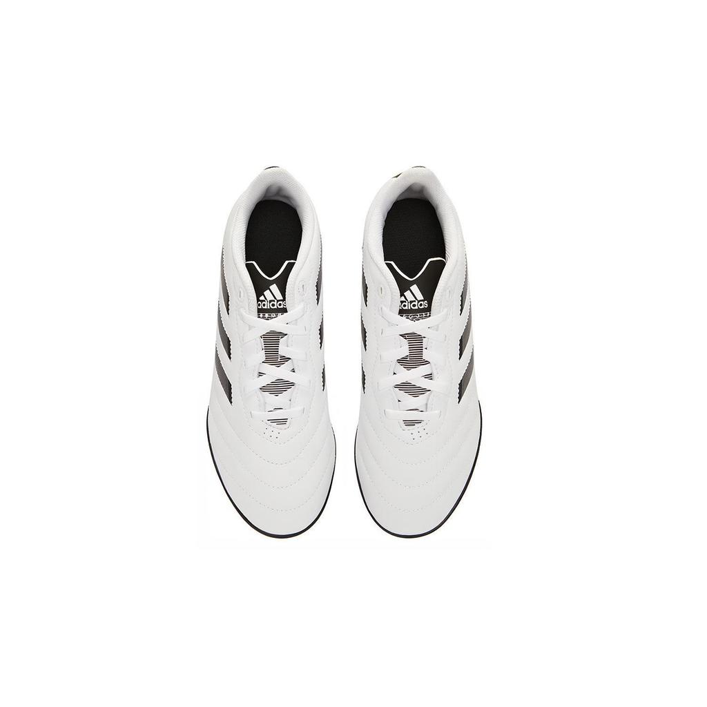 adidas GOLETTO 8 Rezistente la Alunecare pe Iarbă Anti Lovire Pantofi de Fotbal cu Glezna Joasă Alb Negru Copii GY5782