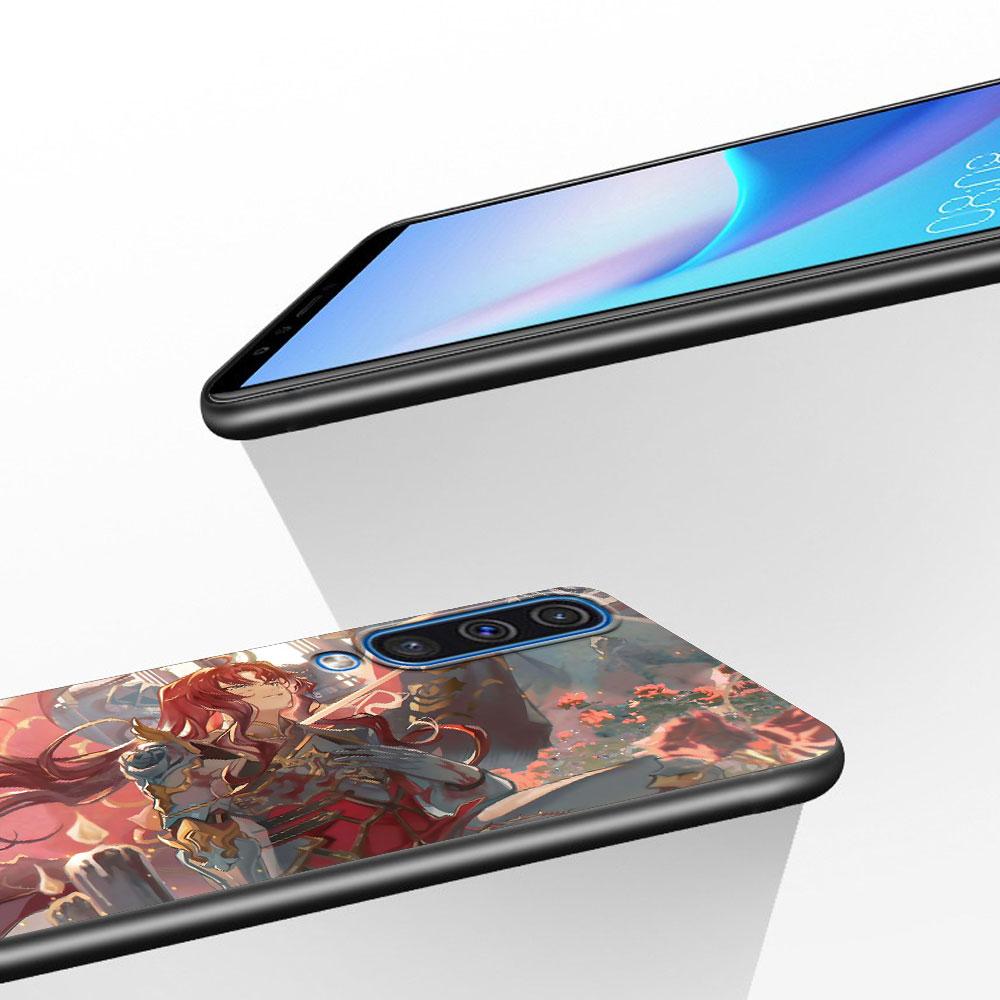 Argenti Honkai Star Rail Case for Samsung Galaxy A70 A70s A20e A02s A30s A50s A10 A20s A20 A30 A50 A03s TPU Black Phone Cover