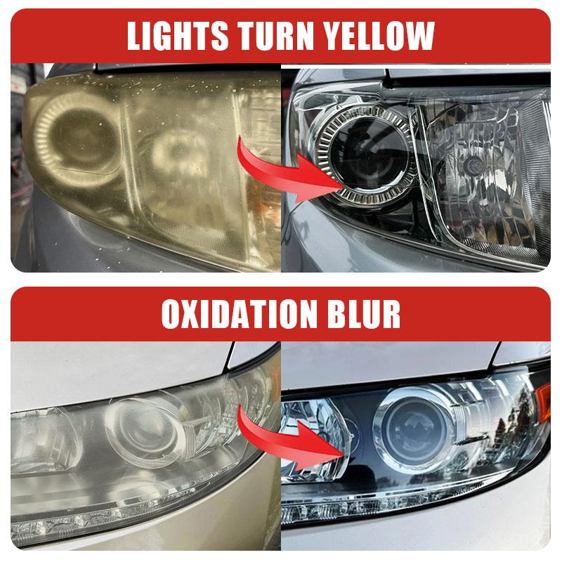 Poliersets zur Restaurierung von Autoscheinwerfern, Scheinwerfer-Kratzer-Entferner, Reparatur-Reinigungspaste, entfernt Oxidation, Scheinwerfer-Polierflüssigkeit