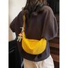 Chic Lightweight Candy Color Dumpling Bag for Women - 2025 Summer Versatile Japanese Style Crossbody