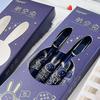4pcs Aviation Rabbit Gel Pens Set Gold Doodle 0.5mm Ballpoint Black Color Ink for Writing