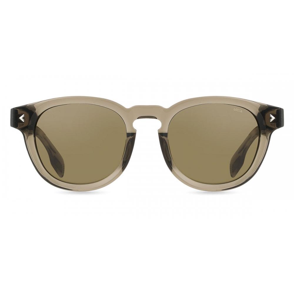 Солнцезащитные очки мужские Lozza Sl4357m Adagio 5 0g61 Transparent Green/52-21-150