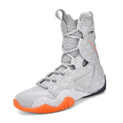 Scarpe da Allenamento per Wrestling da Uomo in Rete Traspiranti Professionali Leggere Antiscivolo, Scarpe da Allenamento per Palestra e Combattimento