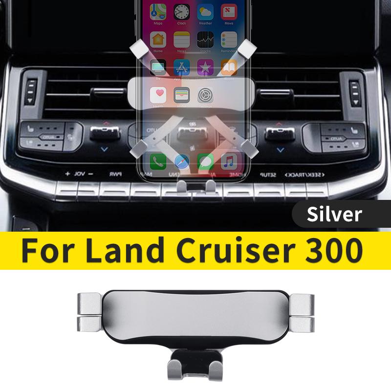 For Toyota Land Cruiser 300 -2024 Car Dedicated Phone Holder LC300 Interior Modification Accessories Upgrade Telephone Base