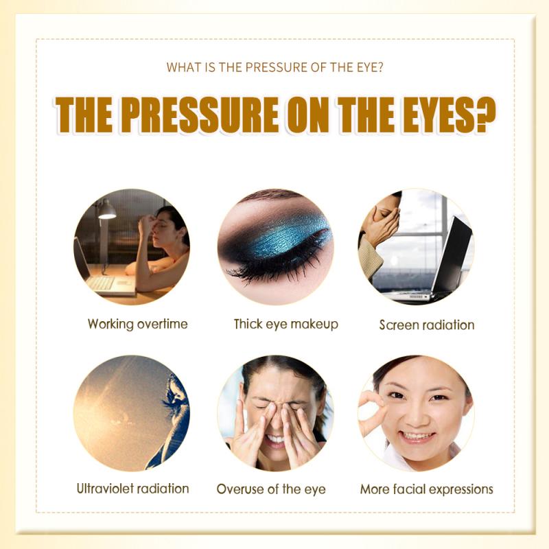 VENZEN 24Gold Eye Cream Moisturizing Anti Puffiness Anti Wrinkle Remove Dark Circle Eye Bag Anti-Aging Anti Puffiness Eye Care