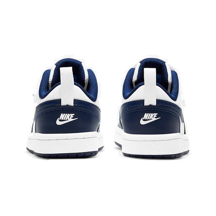 Nike Court Borough Low 2 PS White Signal Blue Kids Sneakers Blue-Void BQ5451-107