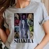 Vintage Lavato Shakira Y2K Anni 2000 Moda Pop Latino Pop Rock Celebrity Merch Merch Musicale T-shirt Grafica Uomo Donna Maglietta Stampata Estate Moda Casual