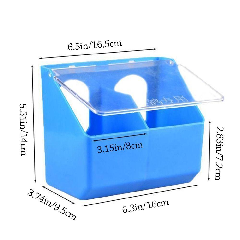 Outdoor Large Capacity Birds Feeder 2 IN 1 Food Trough Automatic Feeder Durable Bird Feeding Supplies Pigeon