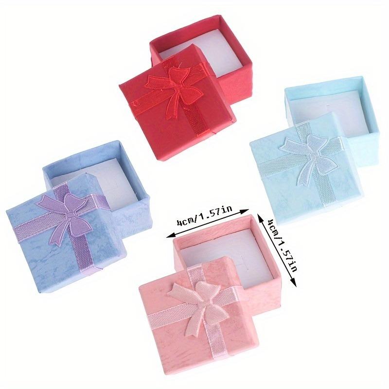 6PCS Random Color Mini Jewelry Storage Box Gift Box is perfect for necklace earrings and rings first choice