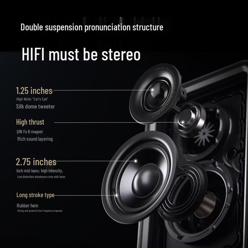Edifier Halo 2.0 Abyss Studio Monitor Bluetooth Desktop Speakers (CN Version)