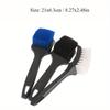 Brosse pour Pneus de Voiture - Soies Douces Manche Long Nettoyeur de Moyeu de Roue pour Nettoyage Auto
